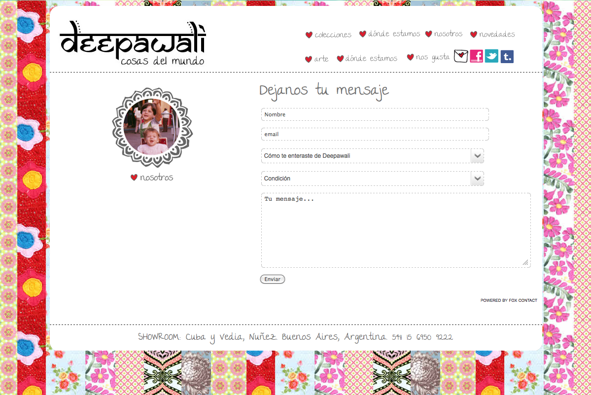 Deepawali Diseño Web